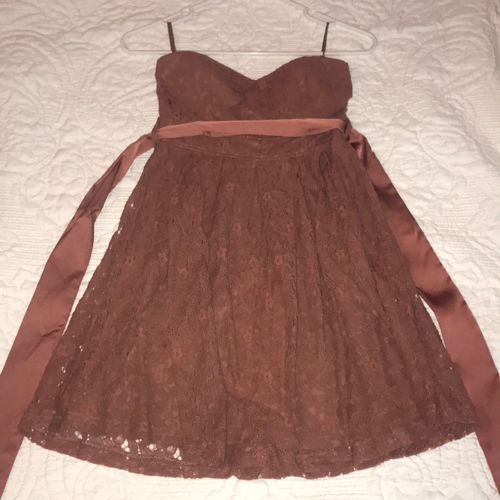 Strapless dress